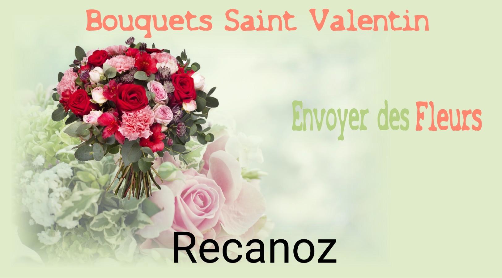 Roses de Saint-Valentin livrées à Recanoz